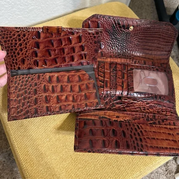 Brahmin bag and wallet